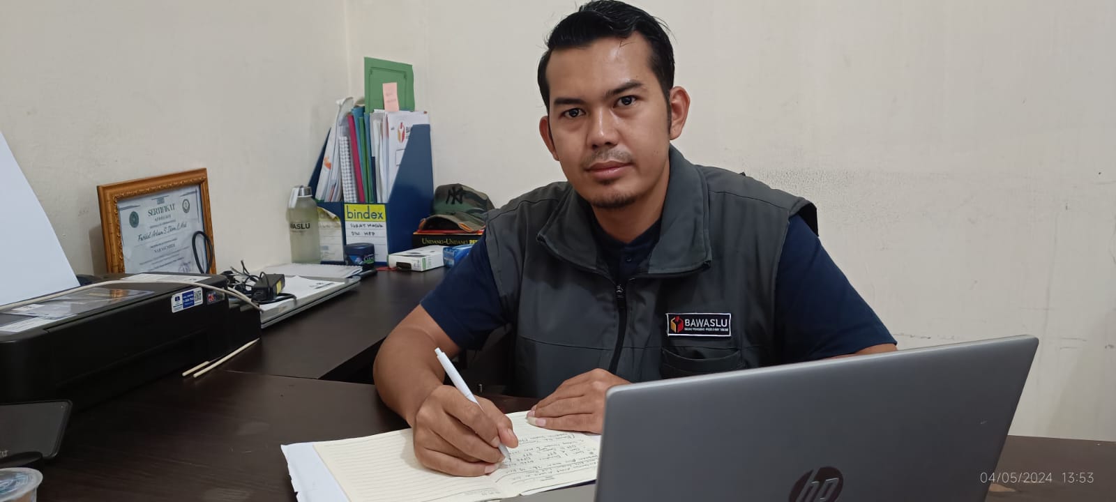 Koordinator Divisi Hukum Penyelesaian Sengketa Bawaslu Kota Tangerang