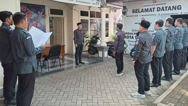 Apel Pagi Bawaslu Kota Tangerang