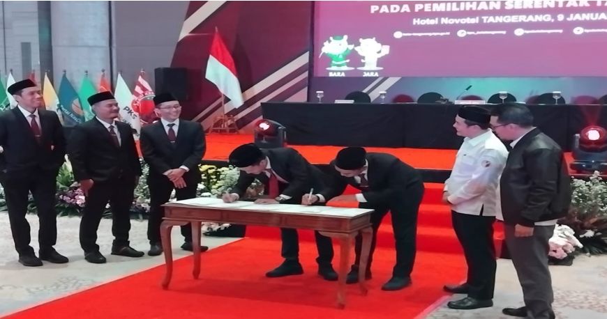 Bawaslu Kota Tangerang Kawal Pleno Penetapan Calon Wali dan Wakil Kota Tangerang