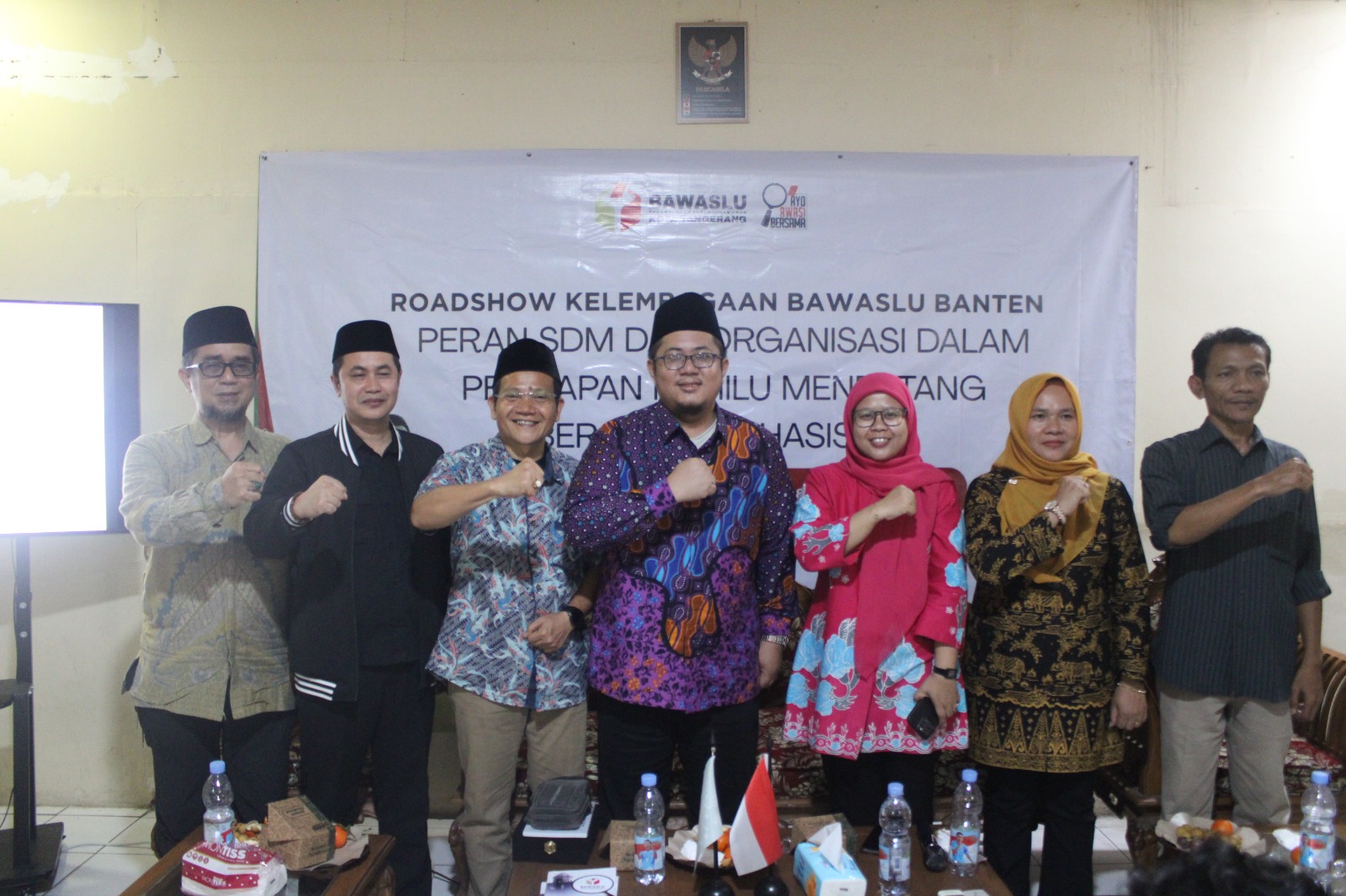 Roadshow Bawaslu Banten di STISNU Nusantara Tangerang