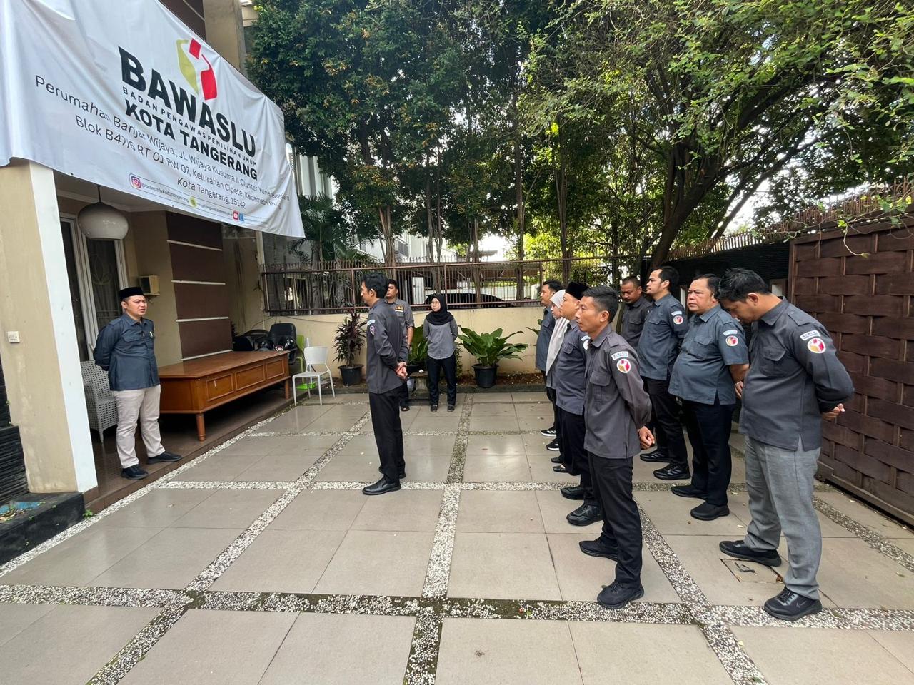 Bawaslu Kota Tangerang Gelar Apel Pagi di Awal Tahun 2026
