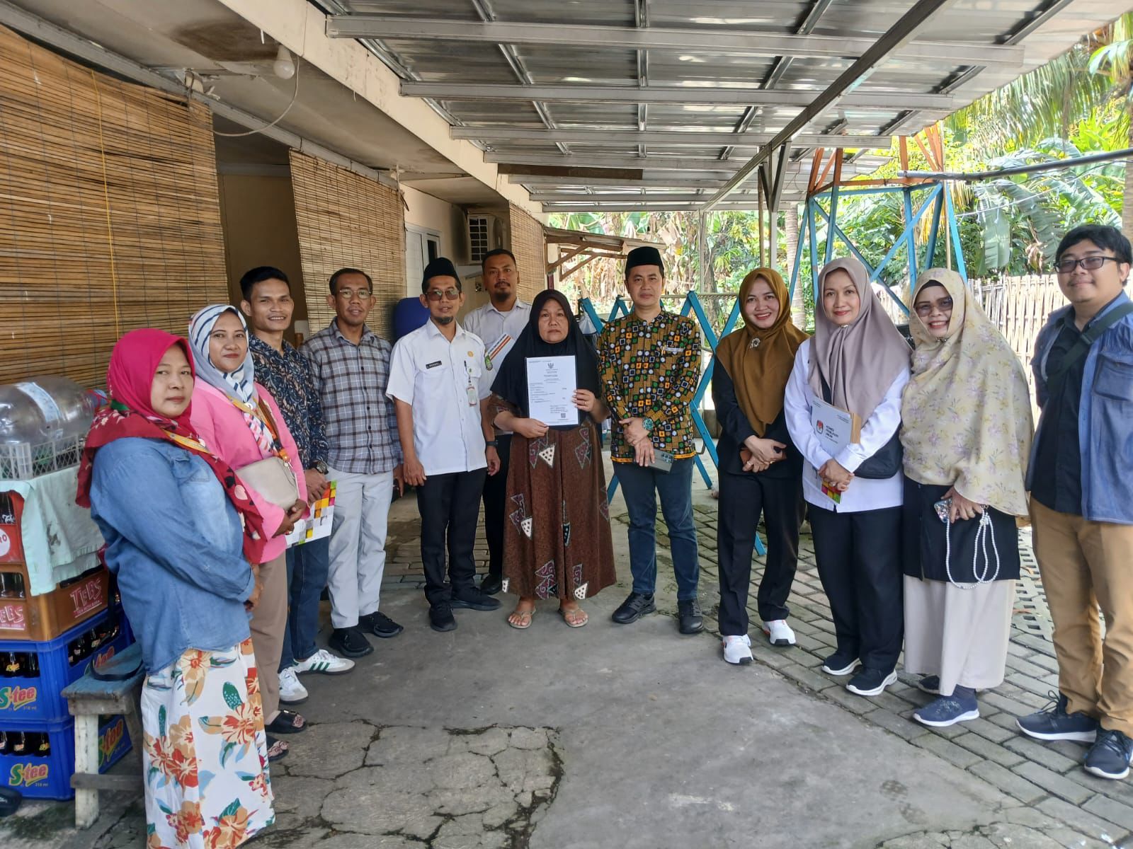 Bawaslu Kota Tagerang Awasi Jalannya Coktas di Kelurahan Sukaasih