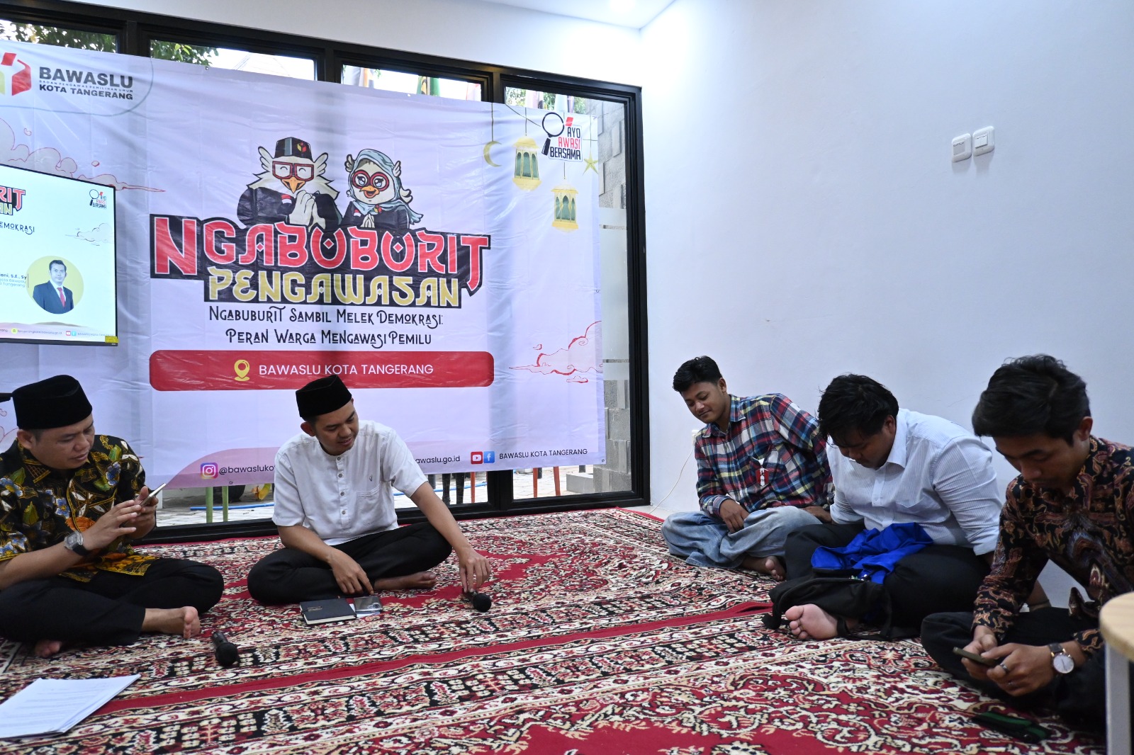 Bawaslu Kota Tangerang Gelar Ngabuburit Pengawasan