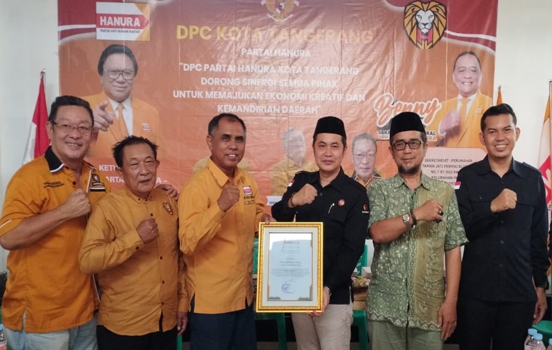 Nyaba Warga DPC Partai Hanura Kota Tangerang Dalam Rangka Konsolidasi Demokrasi