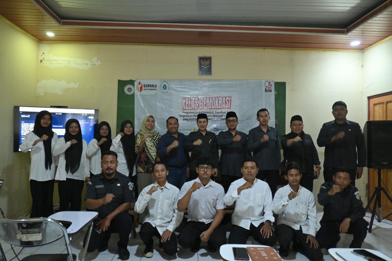 Pelaksanaan Kelas Demokrasi Bawaslu Kota Tangerang - STISNU Nusantara Tangerang