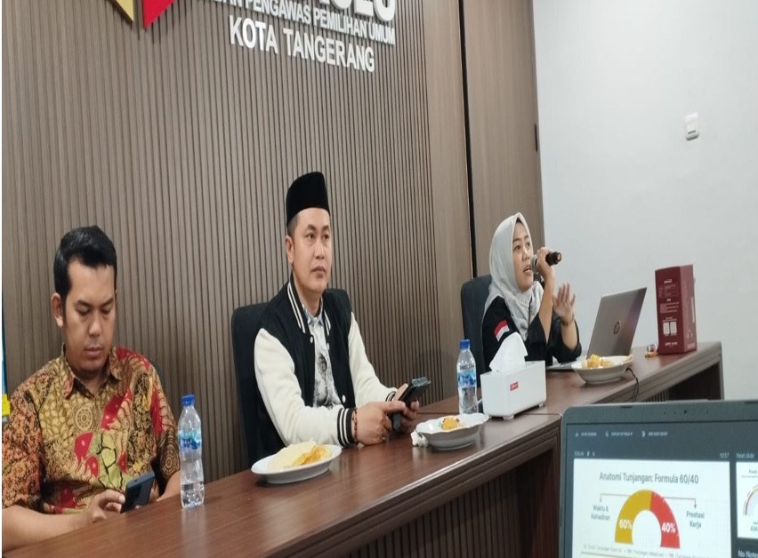 Pelaksanaan Peningkatan Kapasitas Pegawai Bawaslu Kota Tangerang