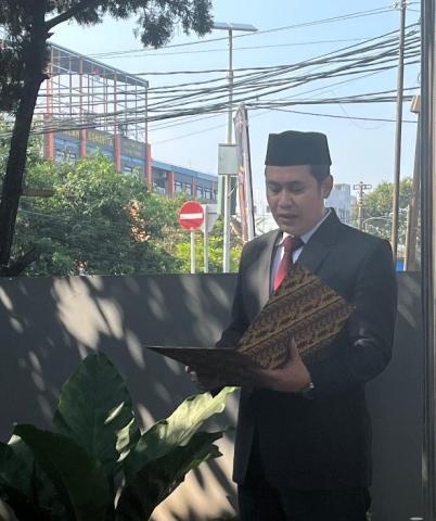 Pembacaan Ikrar oleh Ketua Bawaslu Kota Tangerang