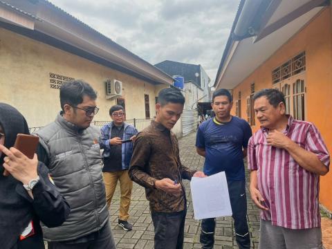 Bawaslu Kota Tangerang Awasi Giat Coktas Pada Warga Kelurahan Tanah Tinggi