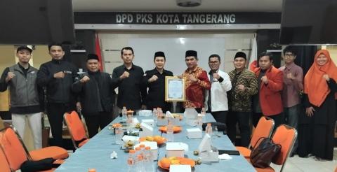 Bawaslu Kota Tangerang Konsolidasi Demokrasi Bersama DPD PKS Kota Tangerang