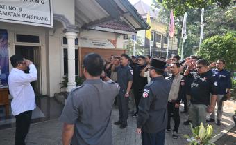 Apel Siaga Pengawasan Pemutakhiran Daftar Pemilih, Senin 24 Juni 2024 di Kantor Bawaslu Kota Tangerang