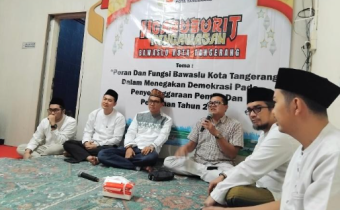 Bawaslu Kota Tangerang Memperkuat Partisipasi Masyarakat Dalam Pengawasan Pemilihan di Bulan Ramadhan