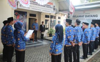 Bawaslu Kota Tangerang Gelar Upacara HUT RI ke-80