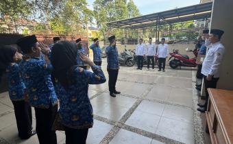 Bawaslu Kota Tangerang Gelar Upacara Peringatan HUT KORPRI