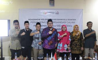 Roadshow Bawaslu Banten di STISNU Nusantara Tangerang