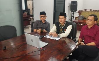 Bawaslu Kota Tangerang Mengikuti Zoom Kegiatan Evaluasi Kinerja