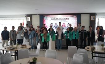 Koordinator Divisi P2H Bawaslu Kota Tangerang di Seminar Nasional Perisai Demokrasi Bangsa Kota Tangerang