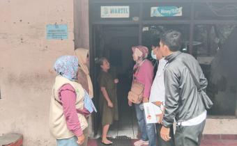 Bawaslu Kota Tangerang Saat Uji Petik di Rumah Warga Kota Tangerang