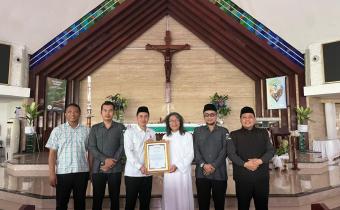 Konsolidasi Demokrasi Bersama Gereja Katolik Paroki Hati Santa Perawan Maria Tak Bernoda Kota Tangerang, Senin (18/05/2026)