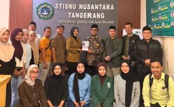 Pimpinan Bawaslu Kota Tangerang bersama Pengurus BEM STISNU Nusantara Tangerang