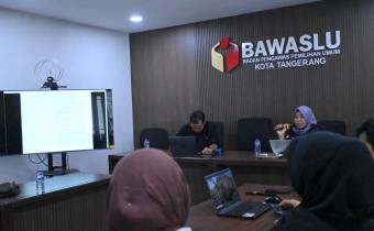 Bawaslu Kota Tangerang Gelar Forum Konsultasi Publik di Kantor Bawaslu Kota Tangerang