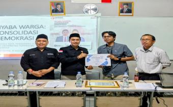 Bawaslu Kota Tangerang Nyaba Warga UYI dengan Konsolidasi Demokrasi